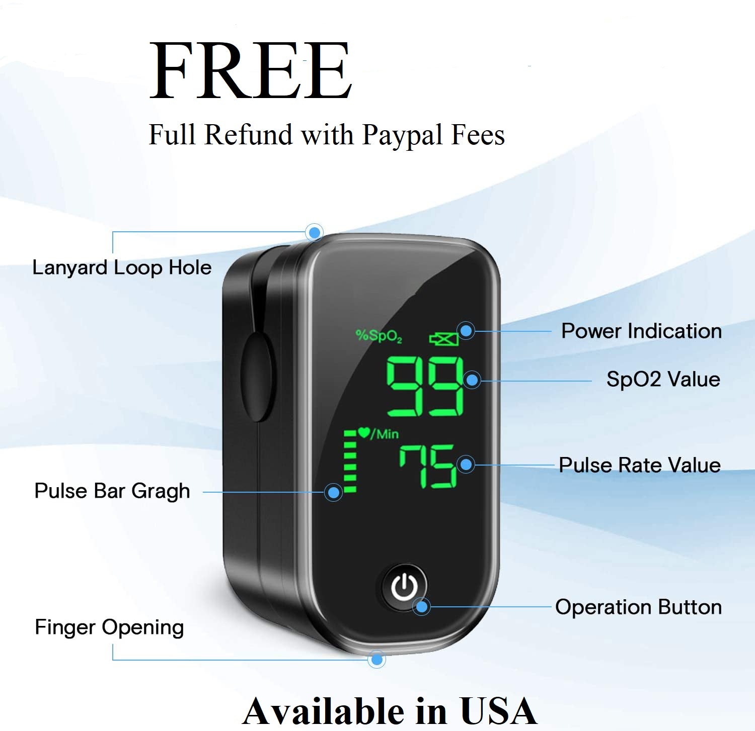 Pulse Oximeter Fingertip