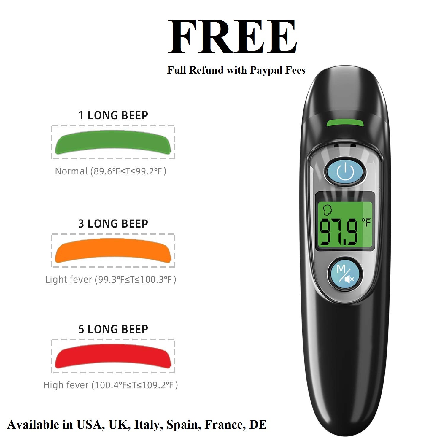 Forehead & Ear Thermometer